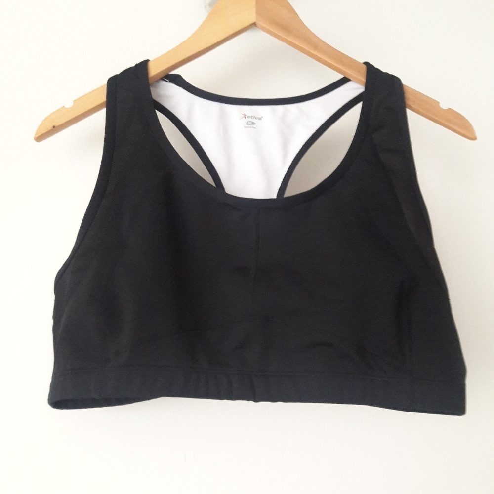 Ativa black sports bra size XL